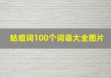 姑组词100个词语大全图片