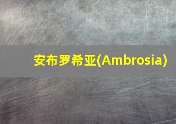 安布罗希亚(Ambrosia)