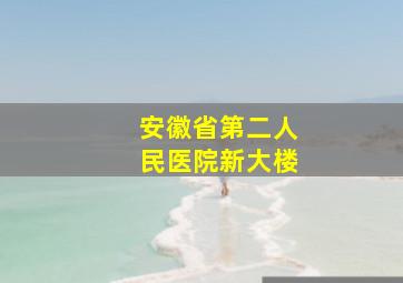 安徽省第二人民医院新大楼