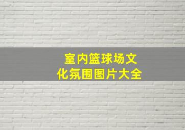 室内篮球场文化氛围图片大全