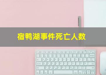 宿鸭湖事件死亡人数