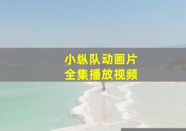 小纵队动画片全集播放视频