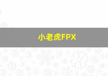 小老虎FPX