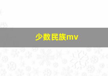 少数民族mv