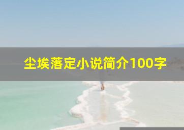 尘埃落定小说简介100字