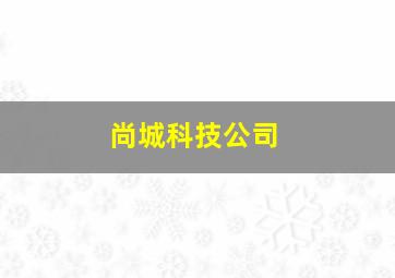 尚城科技公司