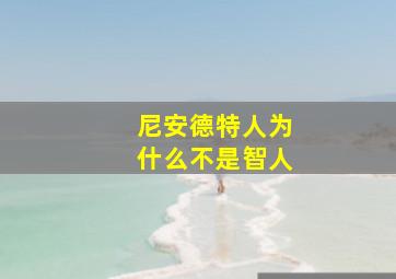 尼安德特人为什么不是智人