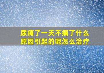 尿痛了一天不痛了什么原因引起的呢怎么治疗