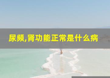 尿频,肾功能正常是什么病