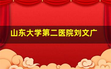 山东大学第二医院刘文广