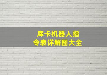 库卡机器人指令表详解图大全