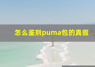 怎么鉴别puma包的真假