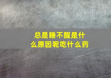 总是睡不醒是什么原因呢吃什么药