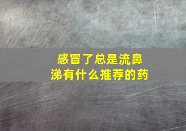 感冒了总是流鼻涕有什么推荐的药