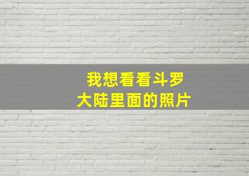 我想看看斗罗大陆里面的照片