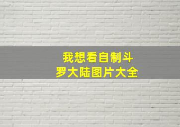 我想看自制斗罗大陆图片大全