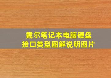 戴尔笔记本电脑硬盘接口类型图解说明图片