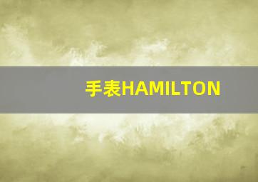 手表HAMILTON