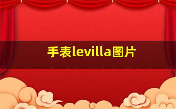 手表levilla图片