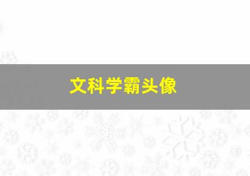 文科学霸头像