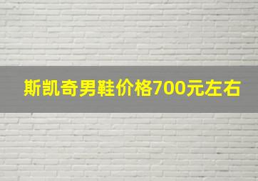 斯凯奇男鞋价格700元左右