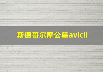 斯德哥尔摩公墓avicii