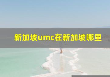 新加坡umc在新加坡哪里