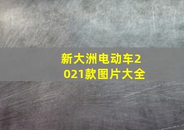 新大洲电动车2021款图片大全