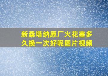 新桑塔纳原厂火花塞多久换一次好呢图片视频