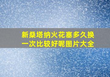 新桑塔纳火花塞多久换一次比较好呢图片大全