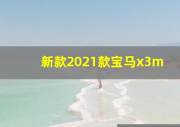 新款2021款宝马x3m