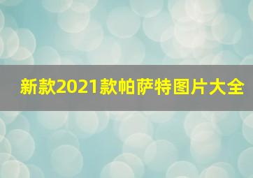 新款2021款帕萨特图片大全