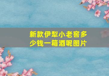 新款伊犁小老窖多少钱一箱酒呢图片