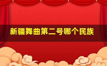 新疆舞曲第二号哪个民族