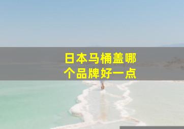 日本马桶盖哪个品牌好一点