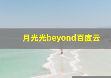 月光光beyond百度云