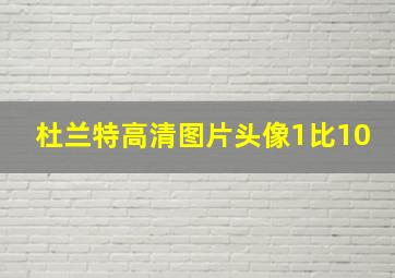 杜兰特高清图片头像1比10