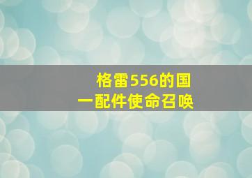 格雷556的国一配件使命召唤