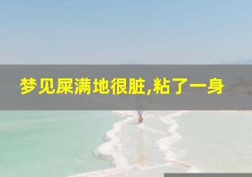 梦见屎满地很脏,粘了一身