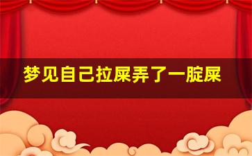 梦见自己拉屎弄了一腚屎