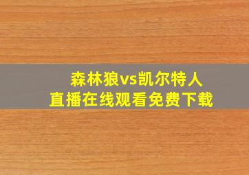 森林狼vs凯尔特人直播在线观看免费下载