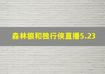 森林狼和独行侠直播5.23