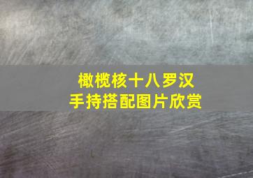 橄榄核十八罗汉手持搭配图片欣赏