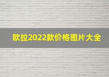 欧拉2022款价格图片大全