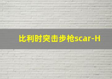 比利时突击步枪scar-H