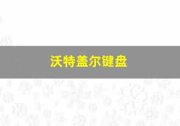 沃特盖尔键盘