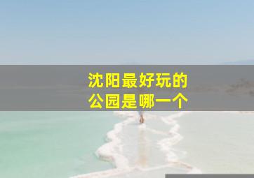 沈阳最好玩的公园是哪一个