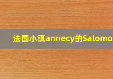 法国小镇annecy的Salomon店