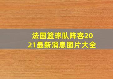 法国篮球队阵容2021最新消息图片大全