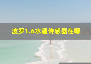 波罗1.6水温传感器在哪